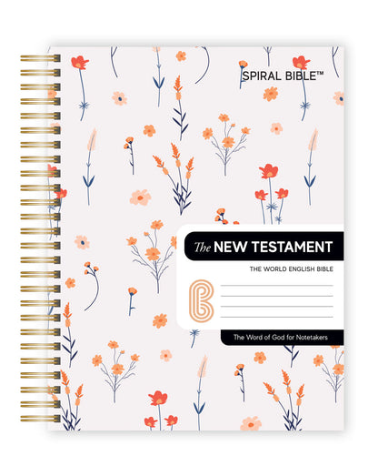 Spiral Bible™ - WEB - New Testament - Floral