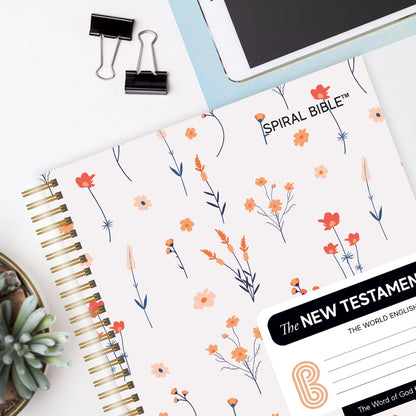 Spiral Bible™ - WEB - New Testament - Floral